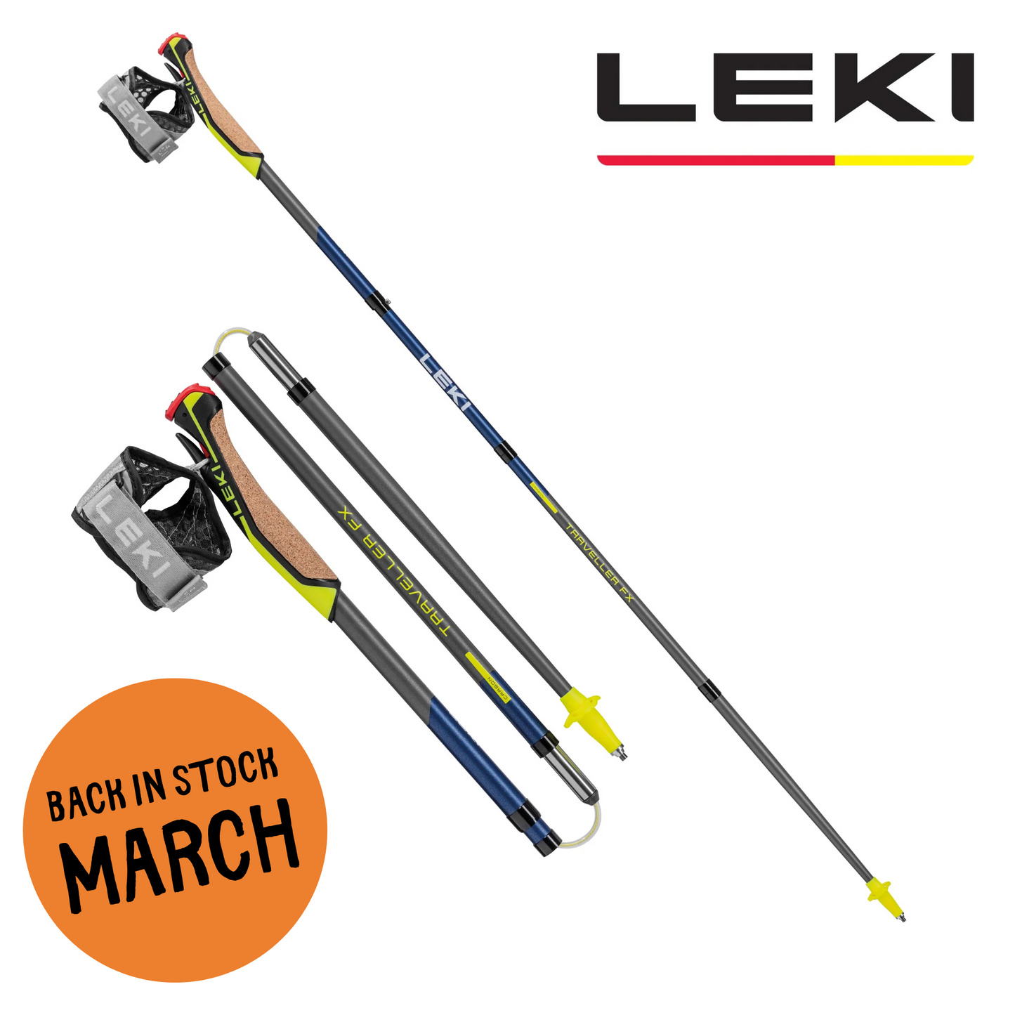 LEKI Traveller FX.One Carbon | NORDIC WALKING POLES